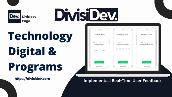 Implementasi Real-Time User Feedback untuk Meningkatkan UX Aplikasi Web